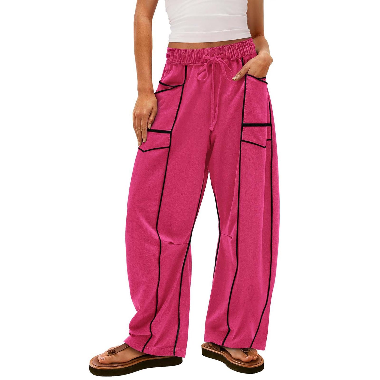 Women's Baggy Barrel Pants