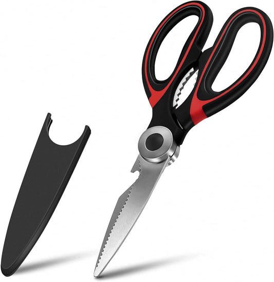 Multi-functional Stainless Steel Kitchen Scissors