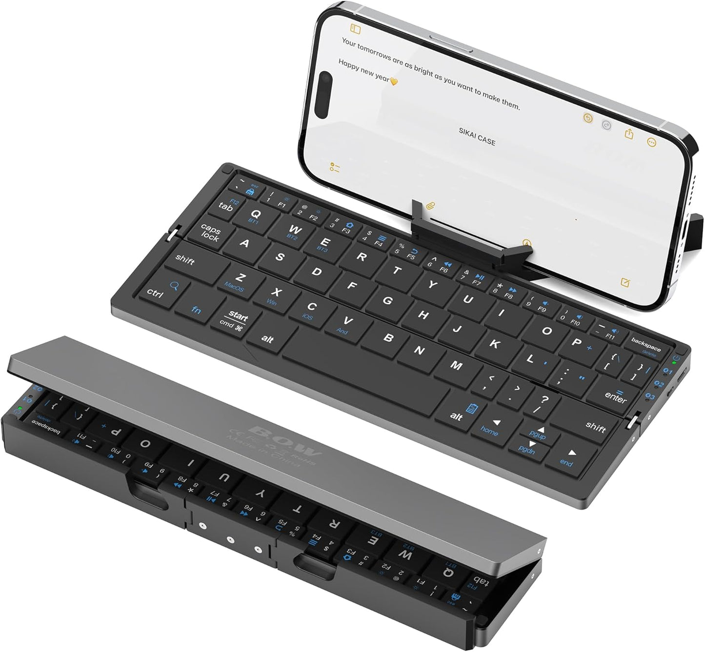 Mini Folding Bluetooth Keyboard