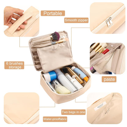 Large Capacity Portable Waterproof Portable Cosmetic Bag
