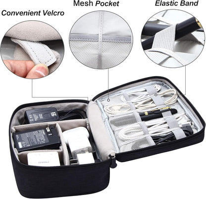Waterproof Electronics Travel Cable Bag Organizer