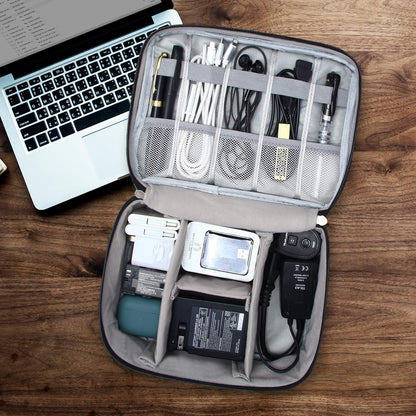 Waterproof Electronics Travel Cable Bag Organizer