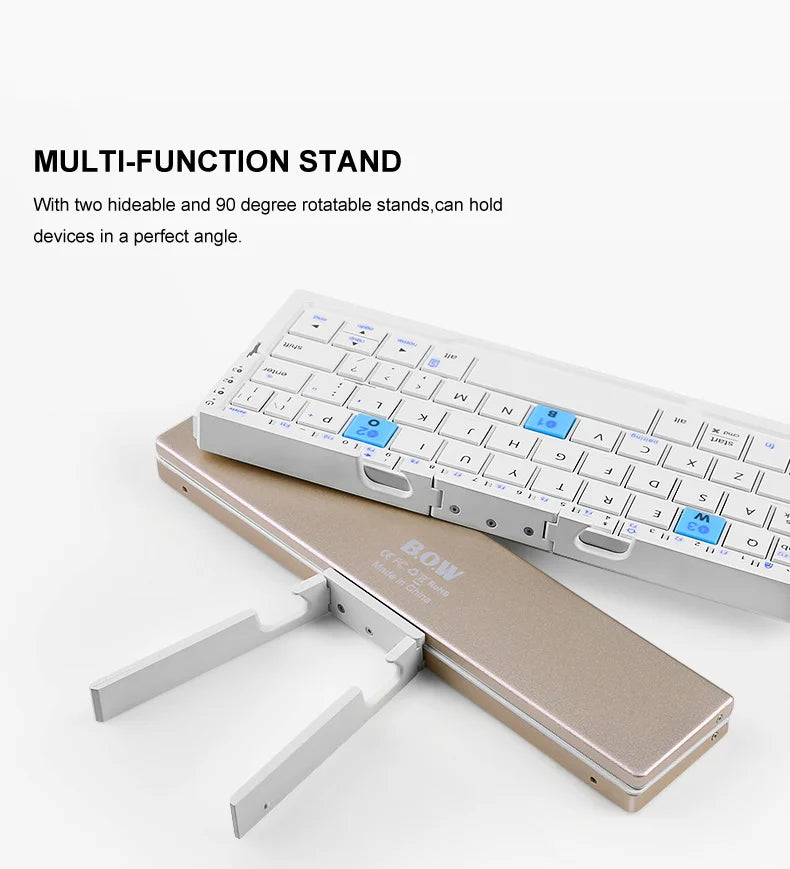 Mini Folding Bluetooth Keyboard
