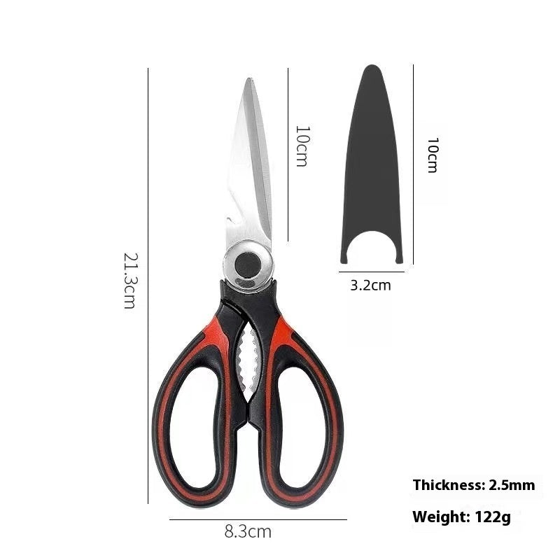 Multi-functional Stainless Steel Kitchen Scissors