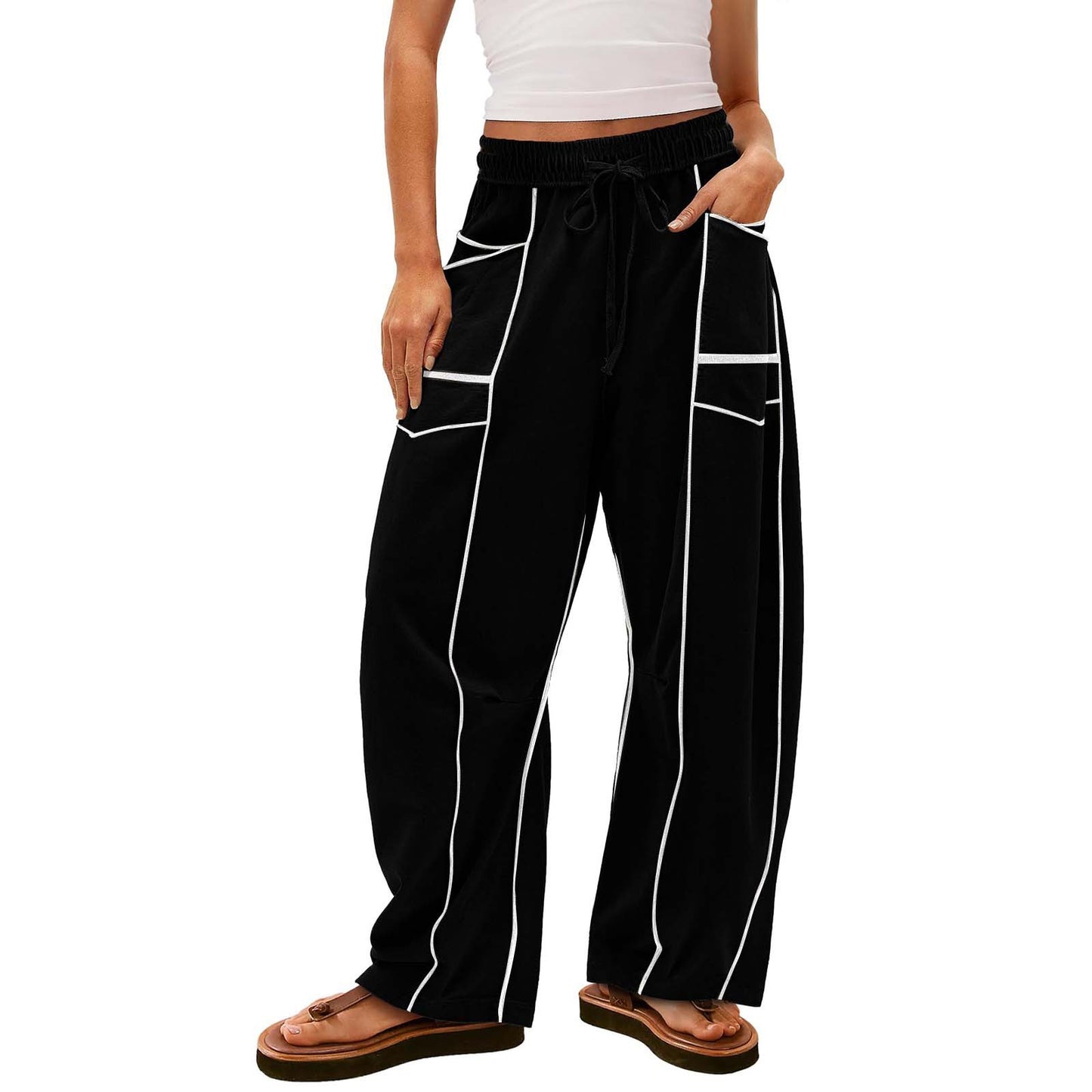 Women's Baggy Barrel Pants