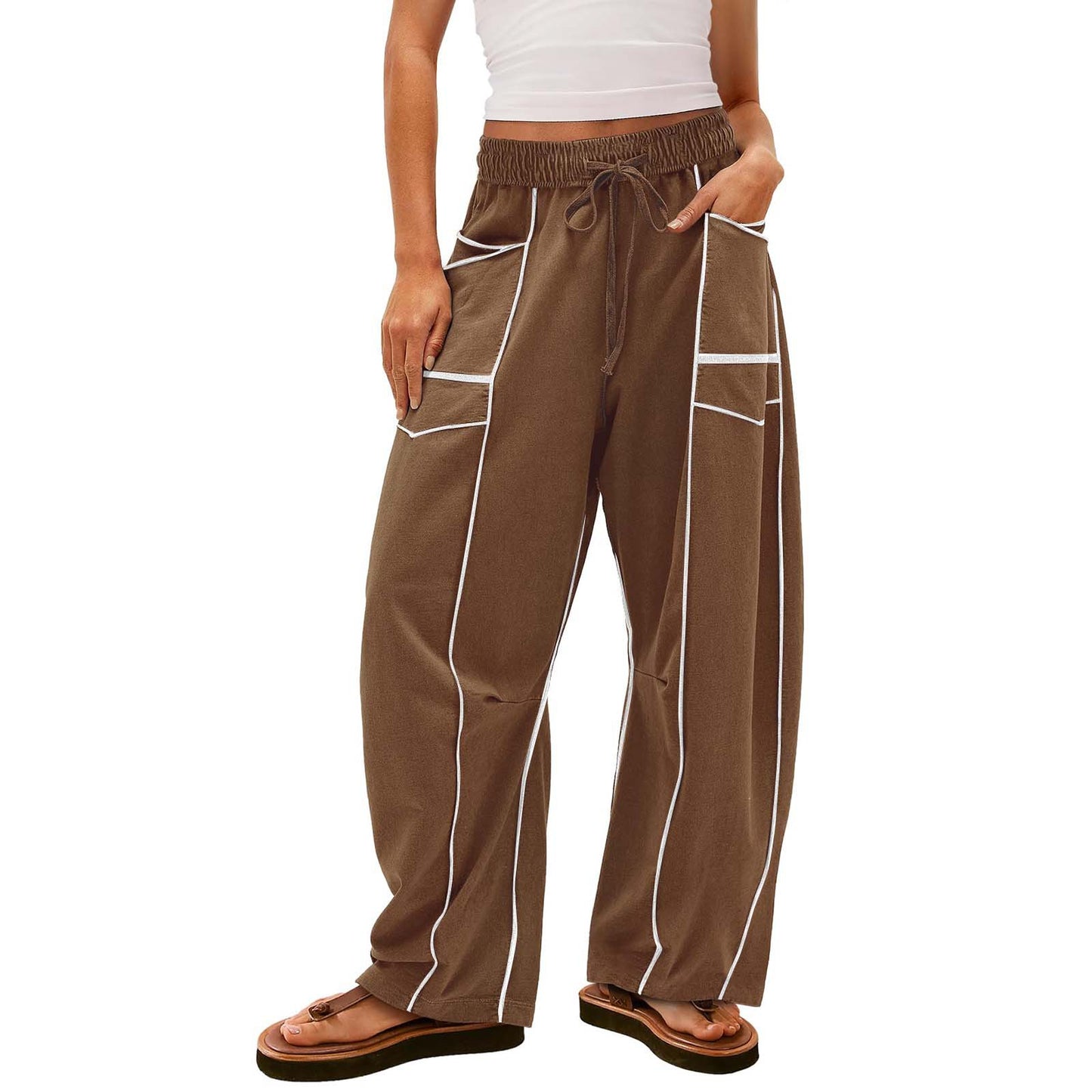 Women's Baggy Barrel Pants